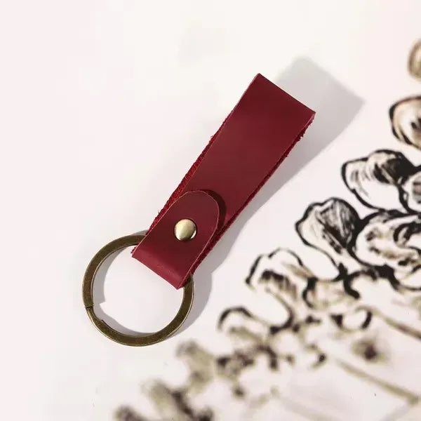 Genuine Leather Keychain
