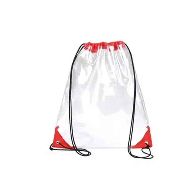 Clear Stadium Drawstring Backpack