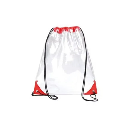 Clear Stadium Drawstring Backpack