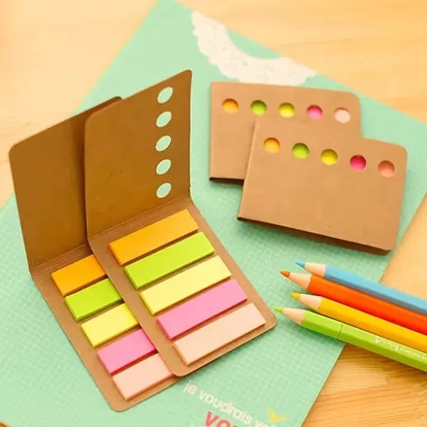 Kraft Sticky Memo Notebook