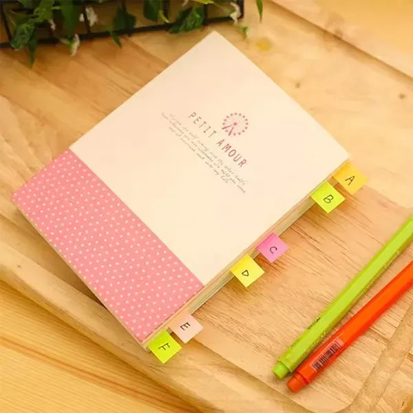 Kraft Sticky Memo Notebook