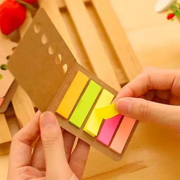 Kraft Sticky Memo Notebook