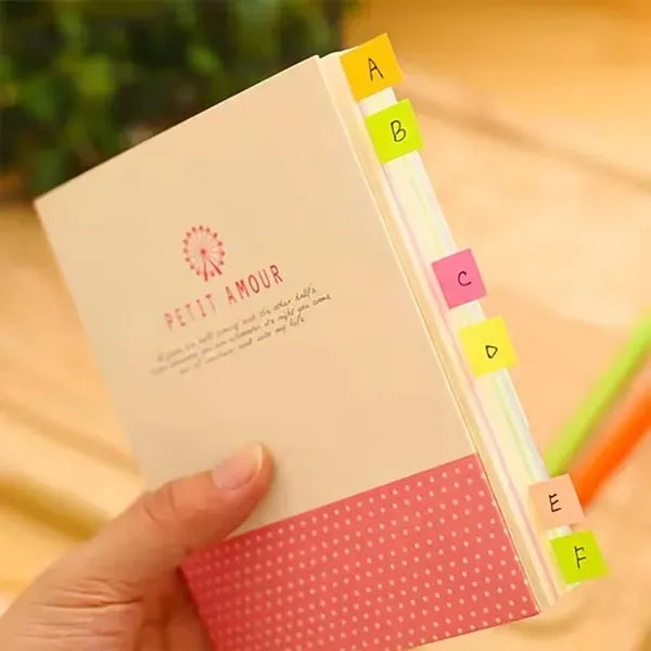 Kraft Sticky Memo Notebook
