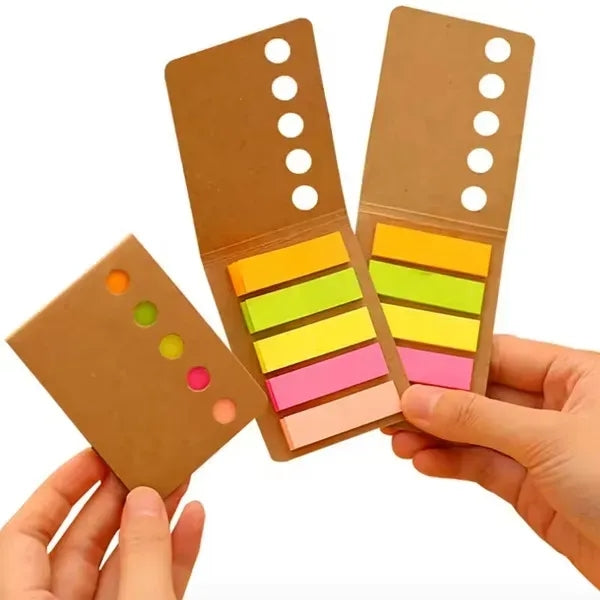 Kraft Sticky Memo Notebook