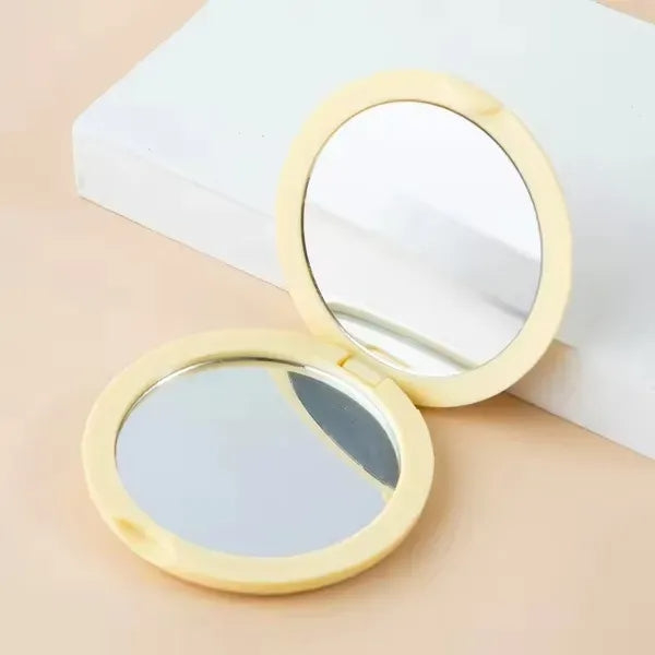 Round Folding Compact Mirror