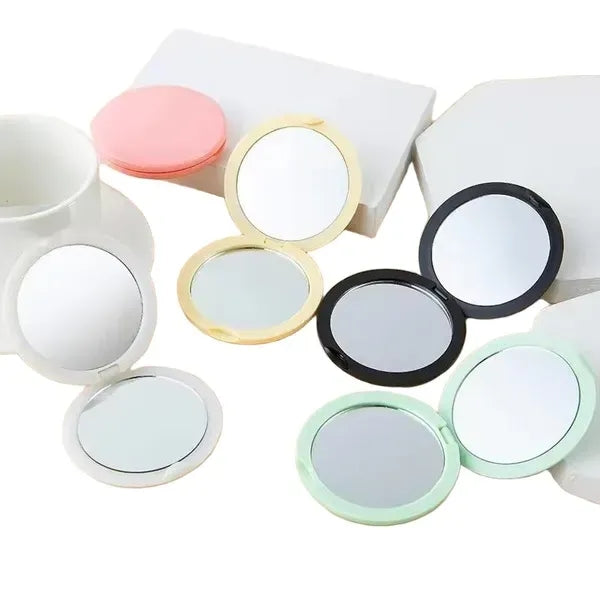 Round Folding Compact Mirror