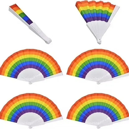 Folding Fabric Hand Fan