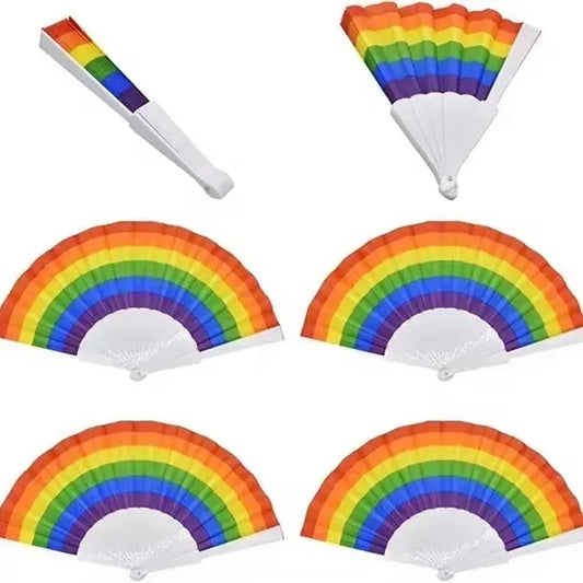 Folding Fabric Hand Fan