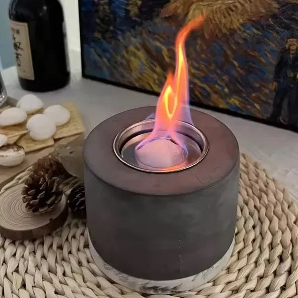 Concrete Tabletop Fire Pit