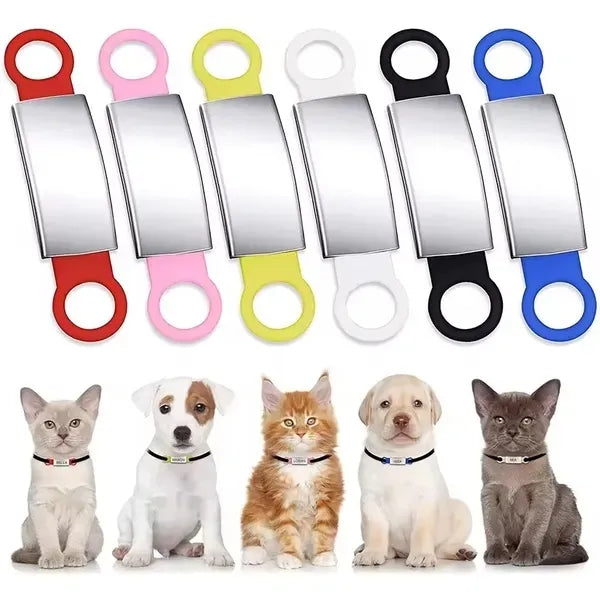 Silicone Dog Id Tag