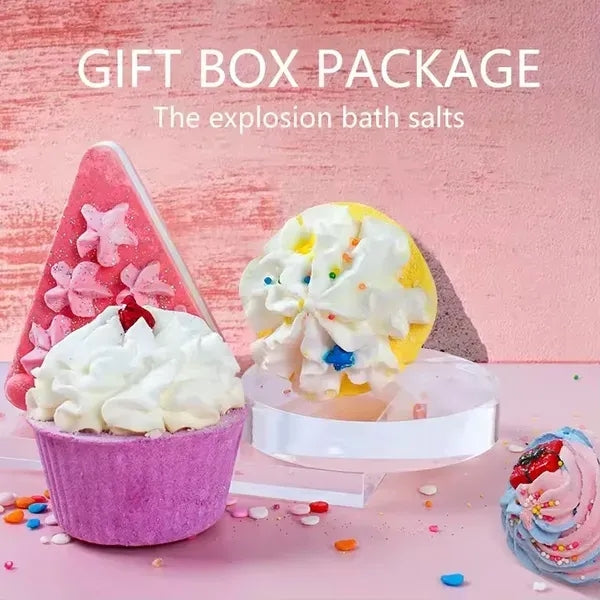 Handmade 6-Pack Shower Bombs with Essential Oils