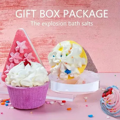 Handmade 6-Pack Shower Bombs with Essential Oils