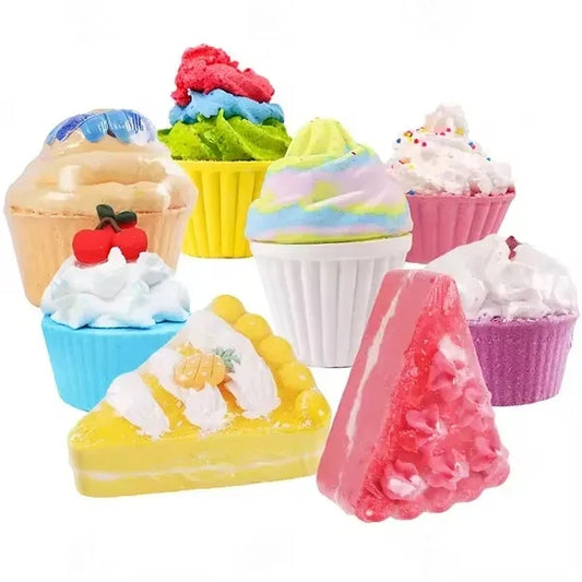 Handmade 6-Pack Shower Bombs with Essential Oils