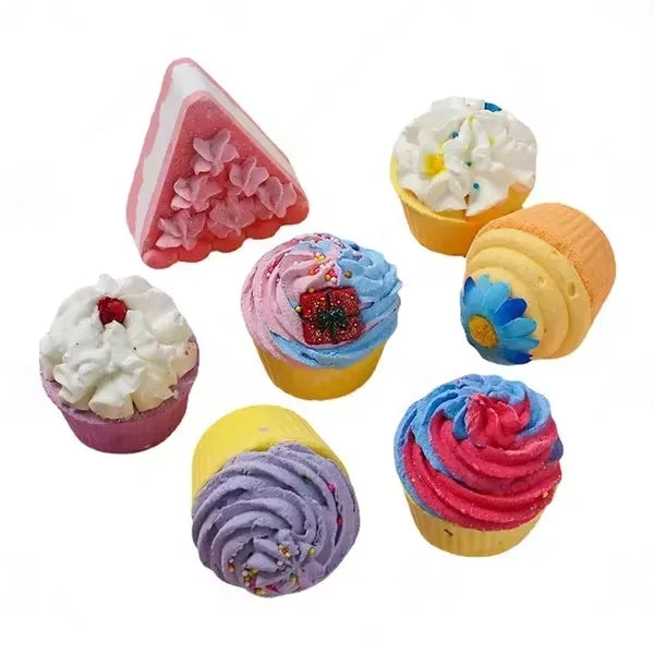 Handmade 6-Pack Shower Bombs with Essential Oils