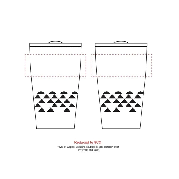 Copper Vacuum Insulated K Mini Tumbler 14oz