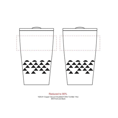 Copper Vacuum Insulated K Mini Tumbler 14oz