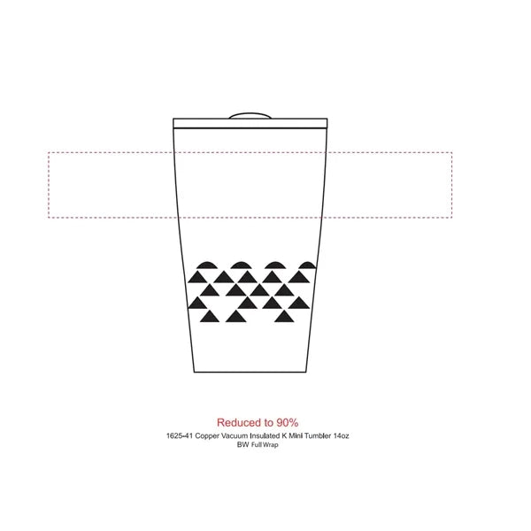 Copper Vacuum Insulated K Mini Tumbler 14oz