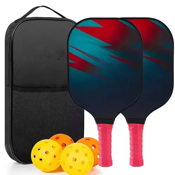 Wood Pickleball Paddles Set
