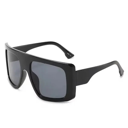 Retro Oversized Square Frame Sunglasses