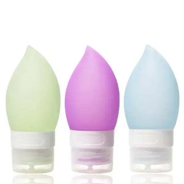 2oz Silicone Travel Squeeze Bottles