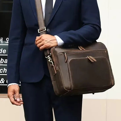 Genuine Leather Laptop Messenger Sleeves