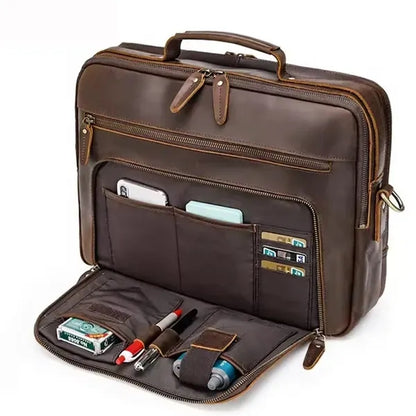 Genuine Leather Laptop Messenger Sleeves