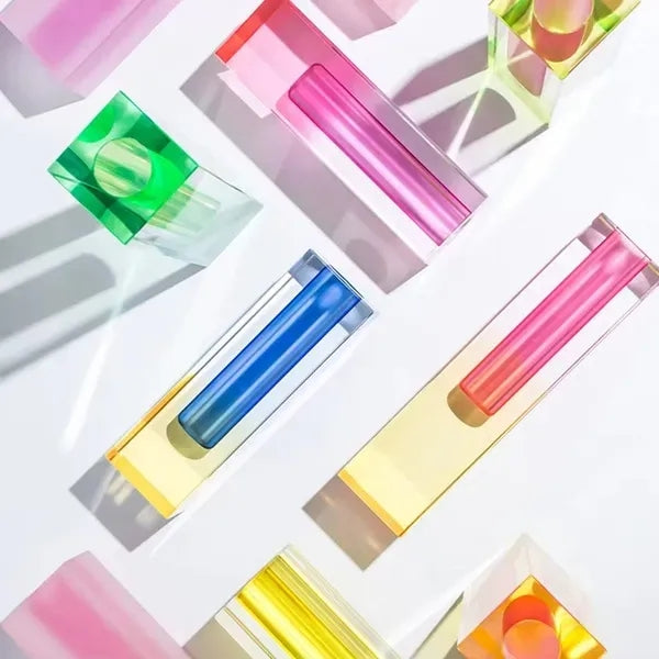 Vertical Crystal Vase