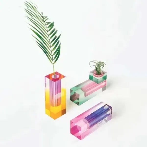 Vertical Crystal Vase