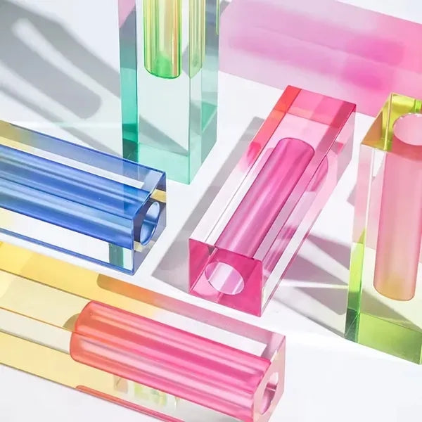 Vertical Crystal Vase