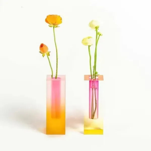 Vertical Crystal Vase