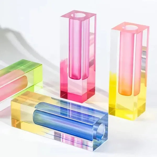 Vertical Crystal Vase