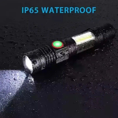 Rechargeable Magnetic LED Tactical Flashlight