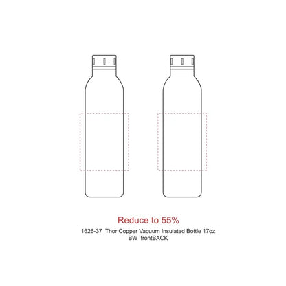 Thor Copper Vacuum Insulated Bottle 17oz