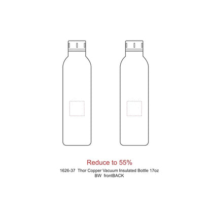 Thor Copper Vacuum Insulated Bottle 17oz