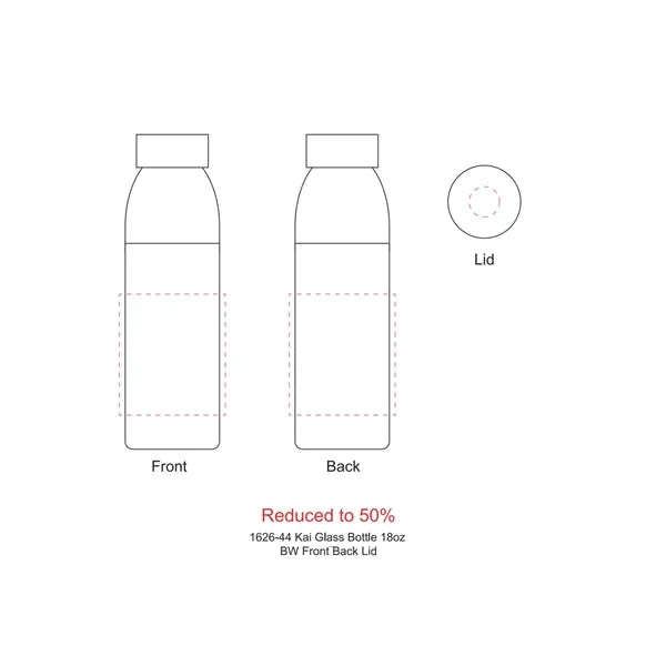 Kai Glass Bottle 18oz