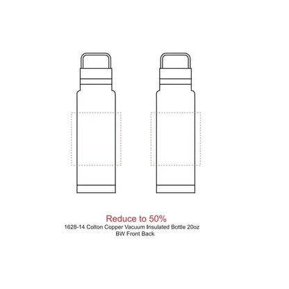 Colton Copper Vacuum Insulated Bottle 20oz