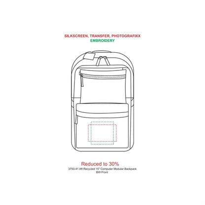 Aft Recycled 15" Computer Modular Backpack