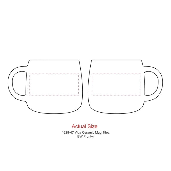 Vida Ceramic Mug 15oz