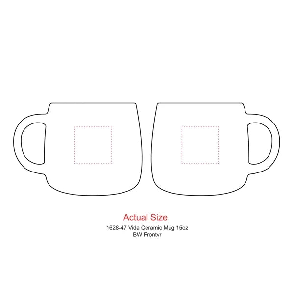 Vida Ceramic Mug 15oz