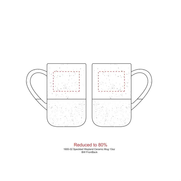 Speckled Wayland Ceramic Mug 13oz