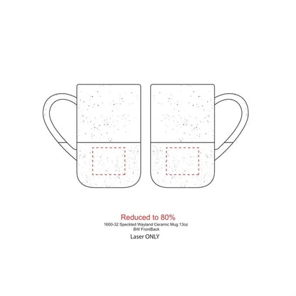 Speckled Wayland Ceramic Mug 13oz