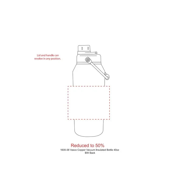 Vasco Copper Vacuum Insulated Bottle 40oz