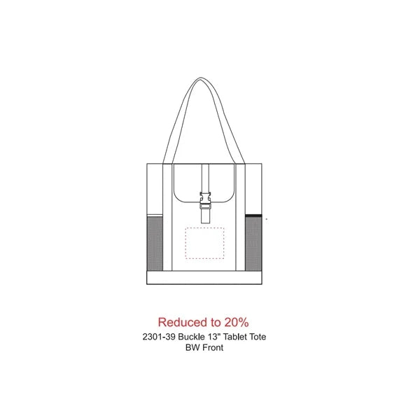 Buckle 11" Tablet Tote