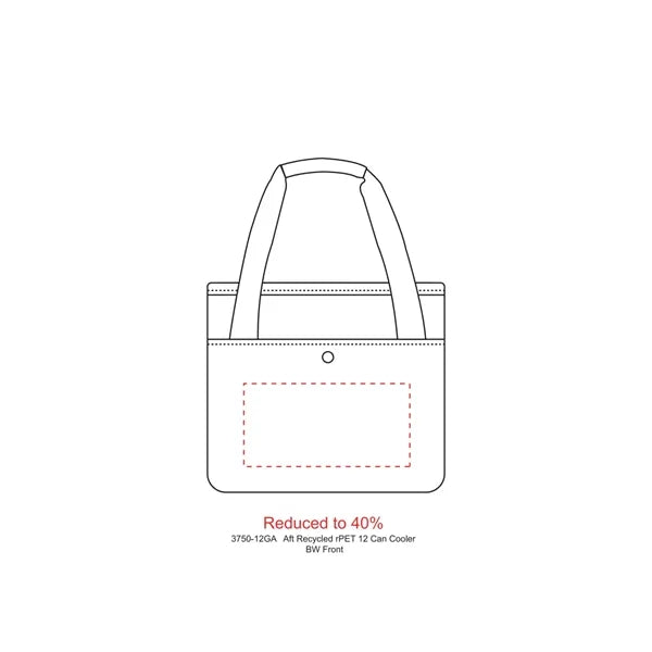 Aft Recycled rPET 12 Can Cooler