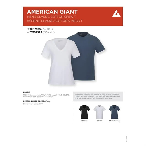 American Giant Classic Cotton Crew T - Men's