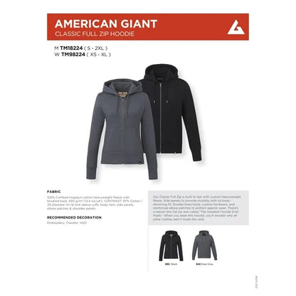 American Giant Classic Full Zip Hoody - Women's