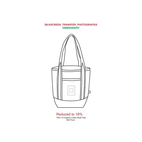 14oz Organic Cotton Tote