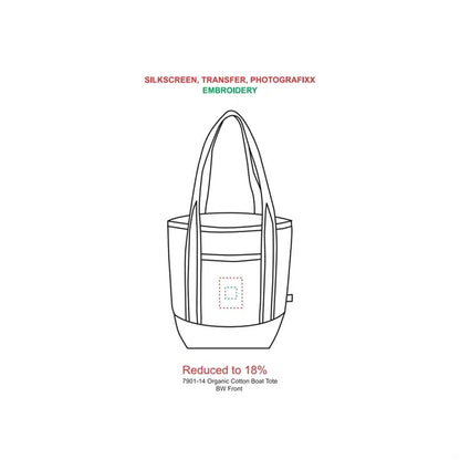 14oz Organic Cotton Tote