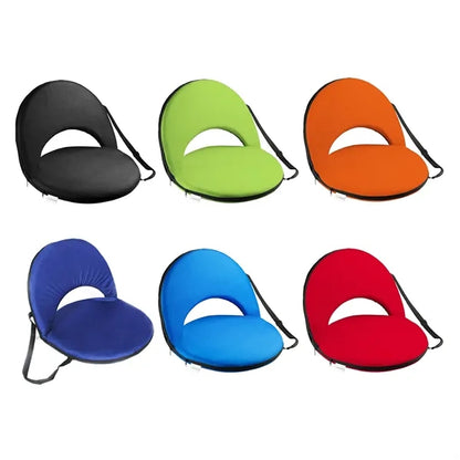 Portable Folding Stadium Seat Cushion with Back Support