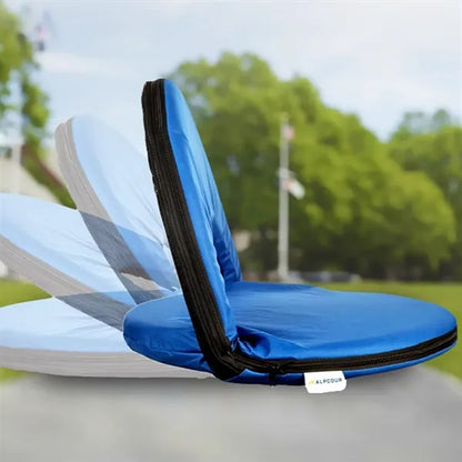 Portable Folding Stadium Seat Cushion with Back Support